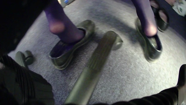 Nats sexy nylon shoeplay