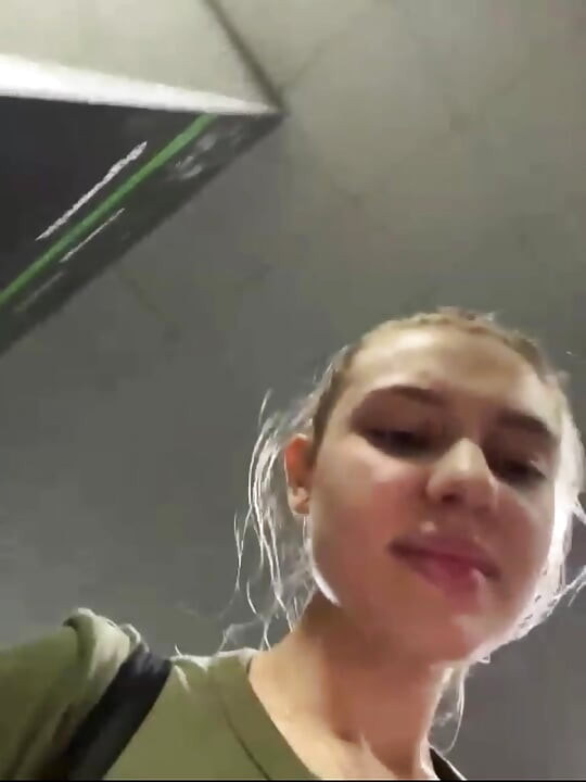 Public Sloppy blowjob and anal fucking in the gym with jucielussie