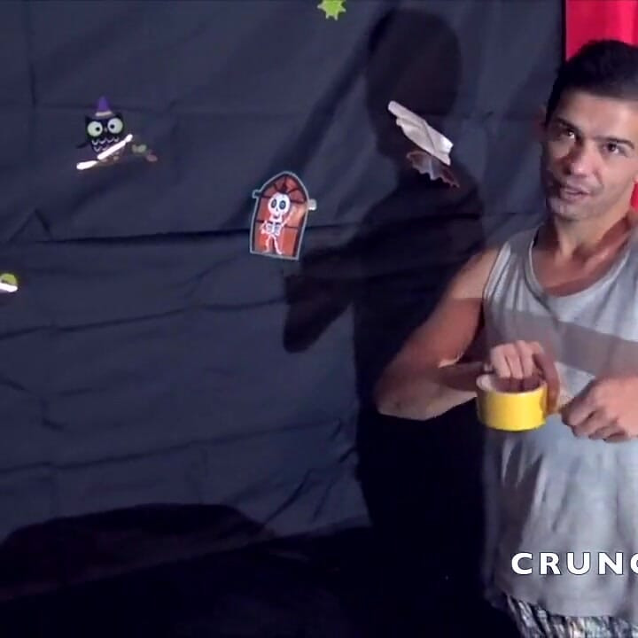 Slut Latino fucked raw by XXL cock on Halloween