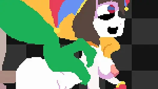 Pomni Pixelart и таймлапс