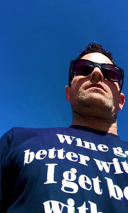 Michael is horny on Sunset Beach