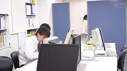 Younger Female Boss Seduces Me with Sweet and Teasing Whispers in My Ear From Behind. Part.3