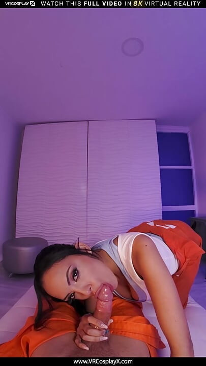 VRCosplayX Slide Inside Katrina Moreno As Portal's Chell Tight Wet Pussy And Make This Silent Chick Moan Part 2