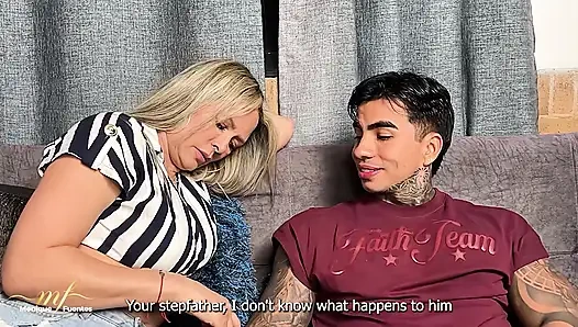 My stepson's virgin, forbidden cock is my guilty pleasure - Monique Fuentes & Christian Chaux