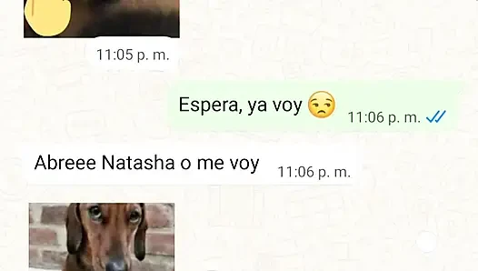 Hot chat on WhatsApp with my stepcousin and ends in Happy Ending
