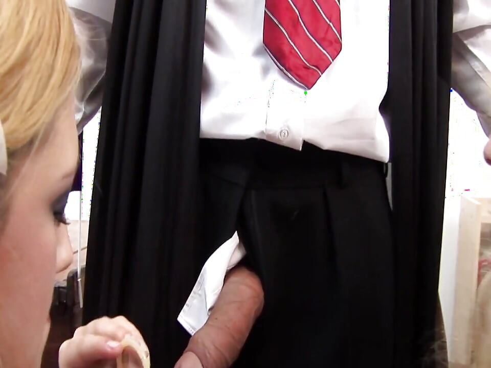 Condom Fuckeds Scene 3 Blonde Classmates End up Having a Threesome with Their Teacher Using Condoms