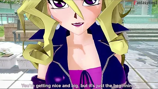 Mai Valentine blowjob - Yu Gi Oh