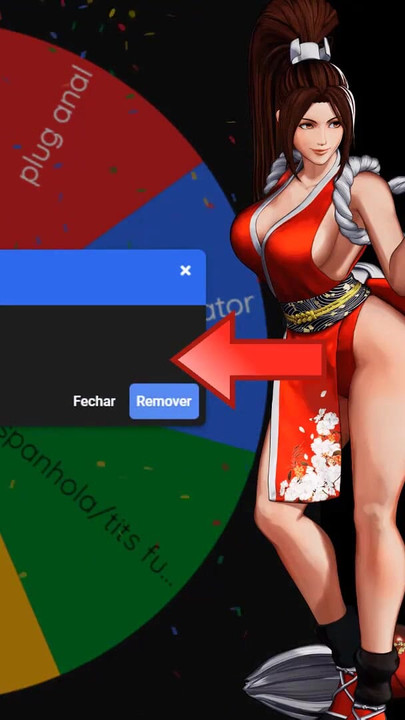 Nezaboravan trenutak iz "Mai Shiranui cosplay u KOTAČU SEKSA IGRA DRKANJA pušenje ahegao velike sise i velika guza"