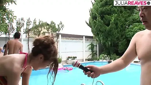 Bir sürü yarak ve amcıkla Asyalı grup seks