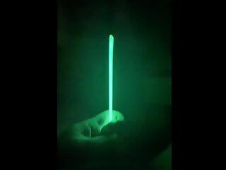 Bhdl - lampu - kongkek lubang kencing glowstick 20cm -