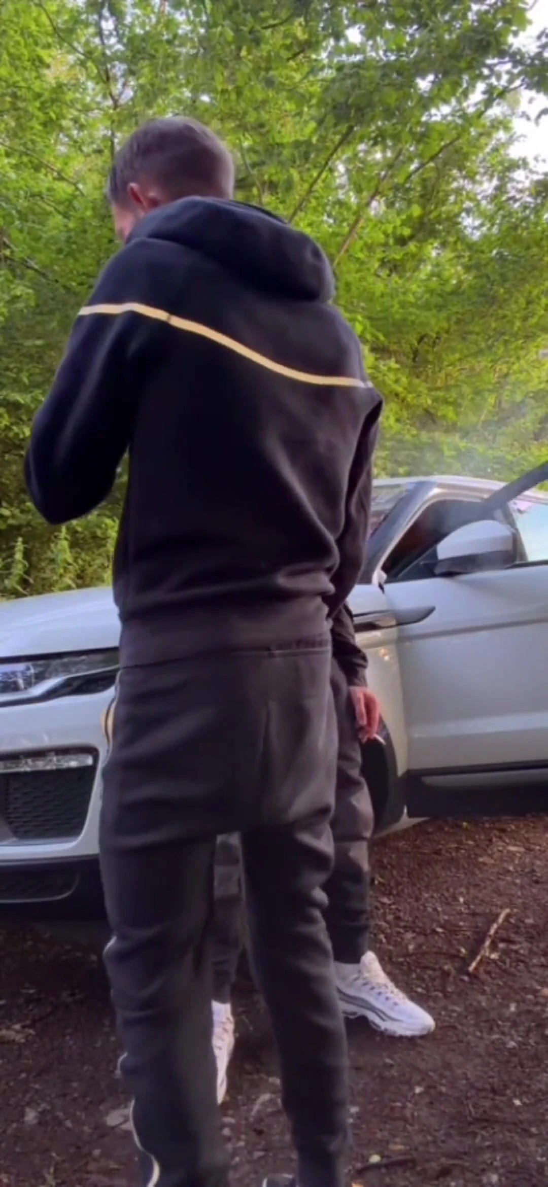 Horny Chav Fucks Sub Boy in Public