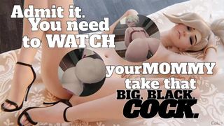 Blacked waifu - Mommy mercy