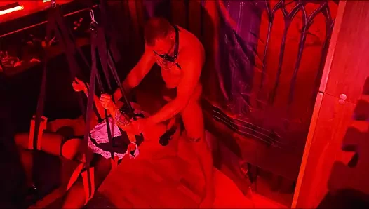 Couple Swing on a Swing