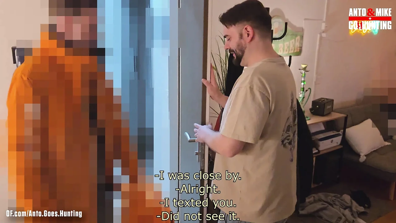 Straight Delivery Twink Tries Anal For The First Time During An Unexpected Threesome WIth My Straight Friend Chris
