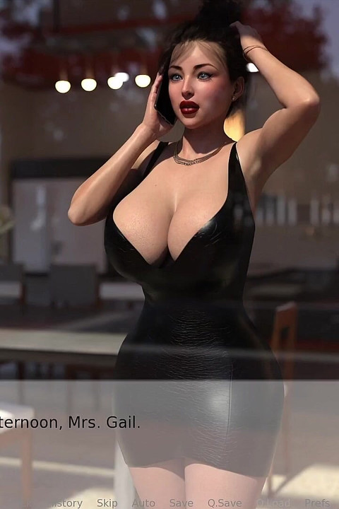 MILF Stepmom Fucked Hard by Her Stepson's BBCteacher - 3D Hentai Game -theoffice