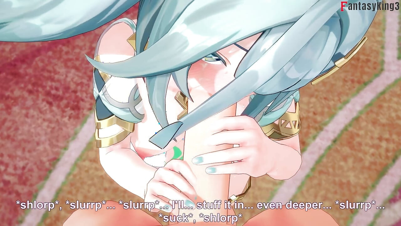 Faruzan blowjob - Genshin Impact