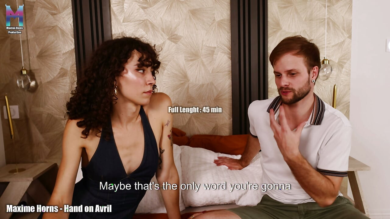 French Versatile Trans Girl: First Time with a Man with Hot Pegging