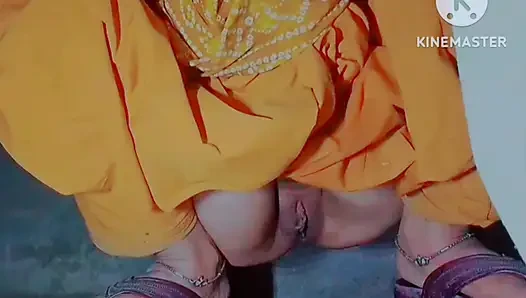Husband fucked now clean his smooth pussy for brother-in-law?