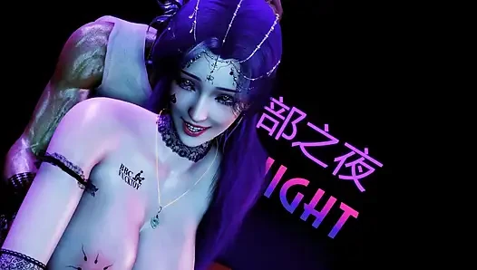 3 boyutlu iri güzel kadın olgun orta yaşlı seksi striptizci büyük zenci yarağı tarafından çok sert sikiliyor