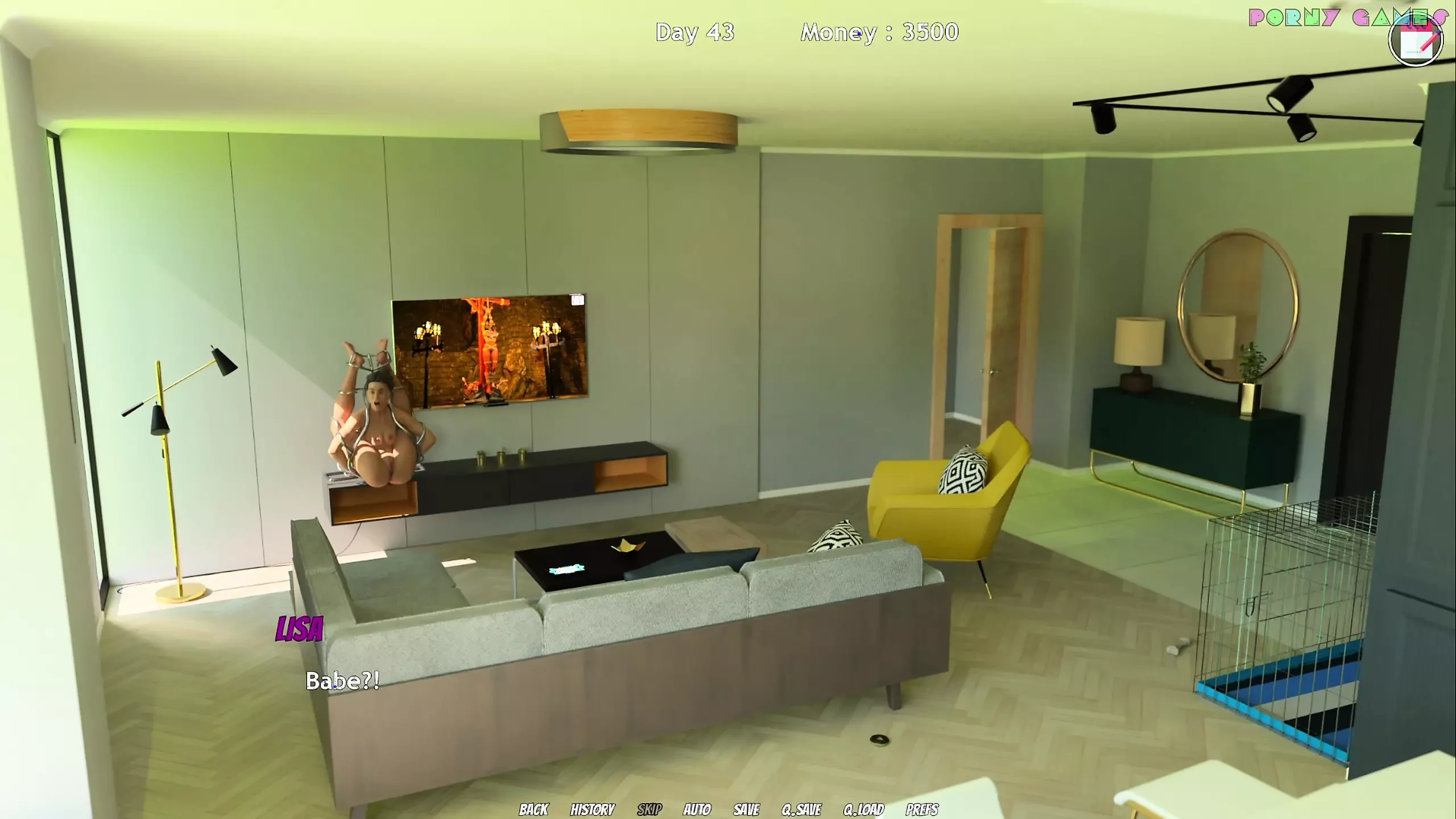 Lisa Total Investigation! by Dragofinder Studio - Anal Fingering and Pub Bathroom Sex 12
