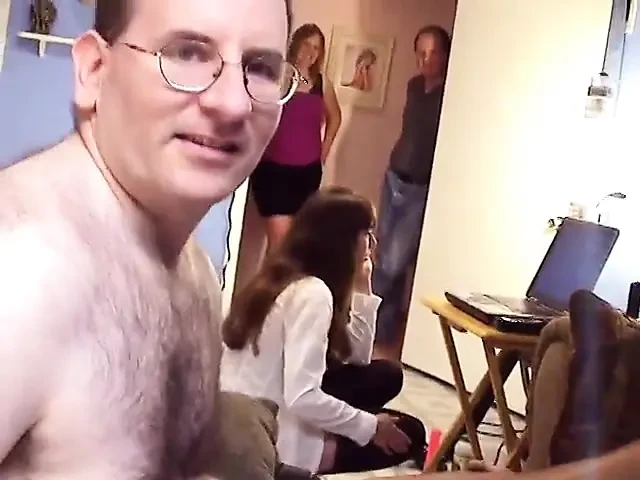 Hairy Stud Interracial Group Sex with BBW Brunette and Sexy Ebony Sluts