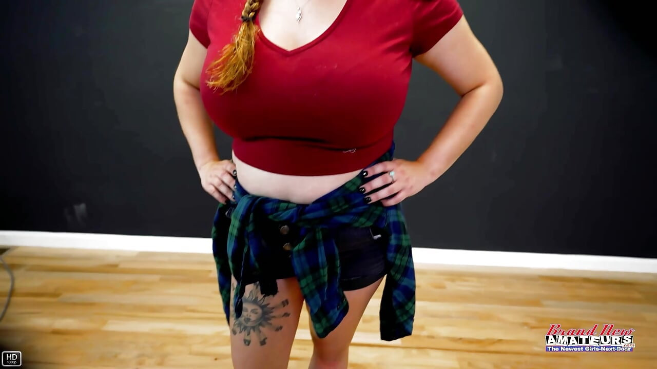 Voluptuous Blonde Tattoo Gwen Goddess Messy Throat to Deep Slam Passion!