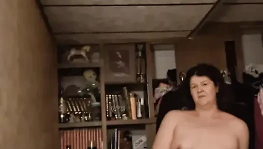 Savage hot mama solo masturbation