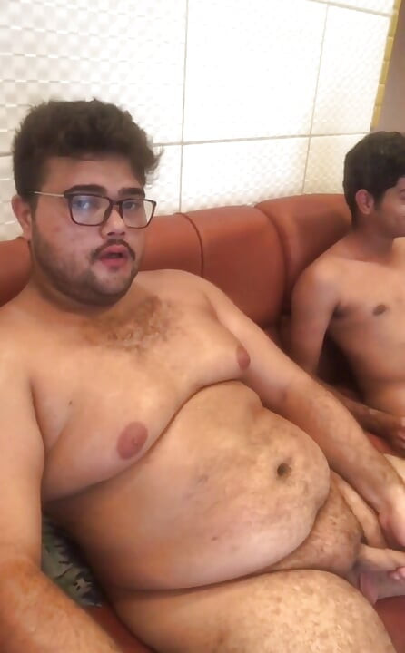 Stepcousin Gives Blowjob to Fat Gay Amateur