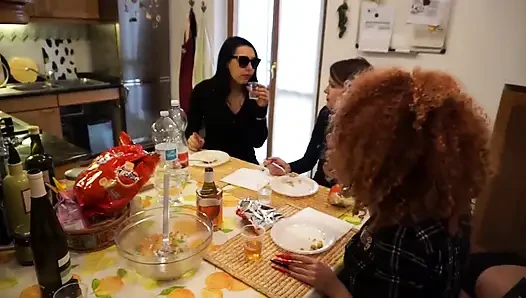 Lunch Humiliation Submissive Slave Eats off Floor