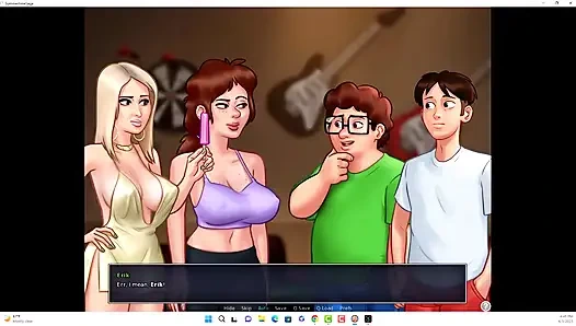 Yaz mevsimi efsanesi - Johannes ve Erik Iwanka'yı izledi, Iwanka Johannes'e kamerada sakso çekti