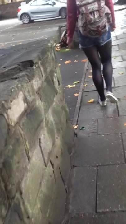Sexy legs sneak