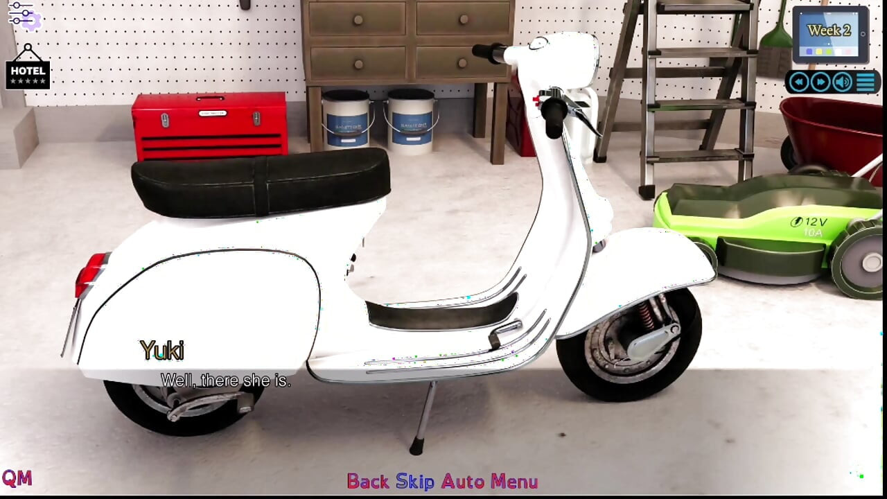 Sunshine love #16: Johannes saw Ashley while he went for a ride