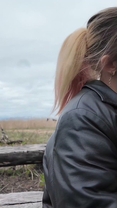 Small Teen Ass Gets Outdoor Stretched