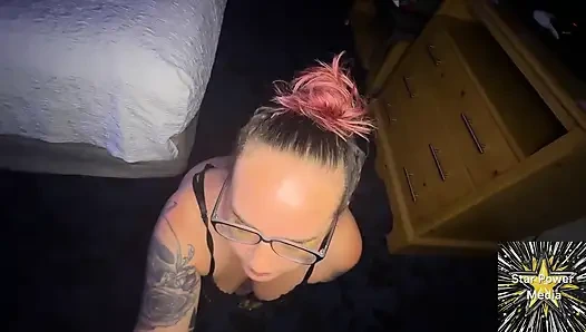 Savannas Amateur-fan-fick: POV-blowjob Zum Dreier-hämmern