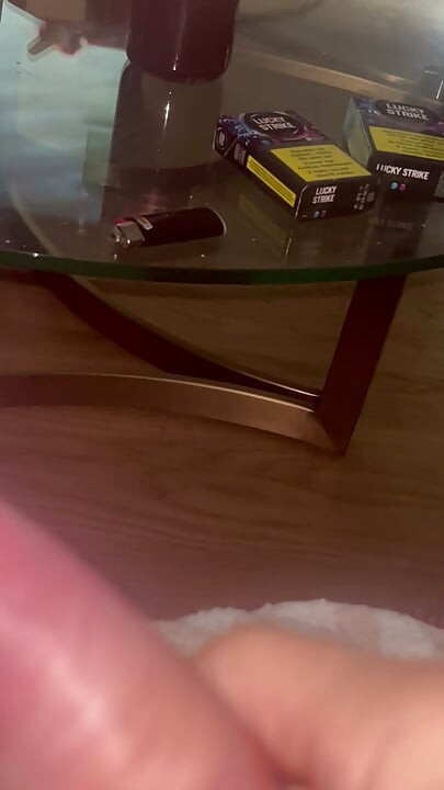 Handjob watching gay porn