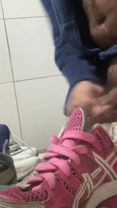 Fucking up my women's sneakers | Clip 2