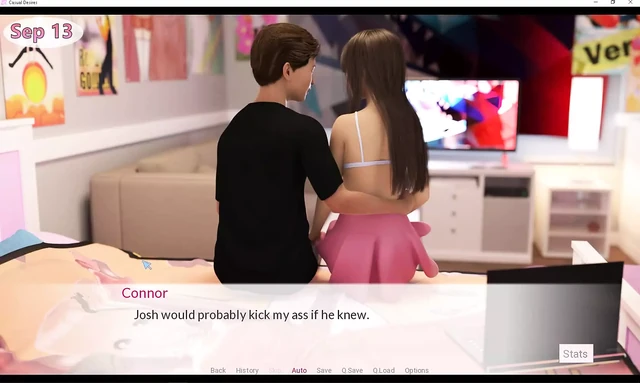 Casual Desires-Home Alone with My Step-Sister