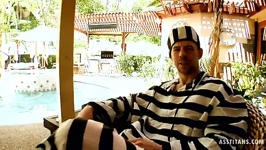 Andi Anderson gang banged by Erik Everhard, Marco Banderas and Steve Holmes