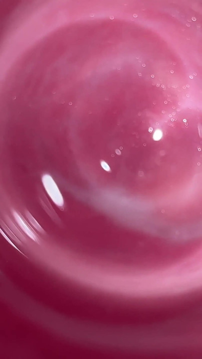 Camera deep inside Mia's teen creamy pussy
