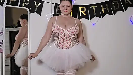 Geburtstags nachtisch