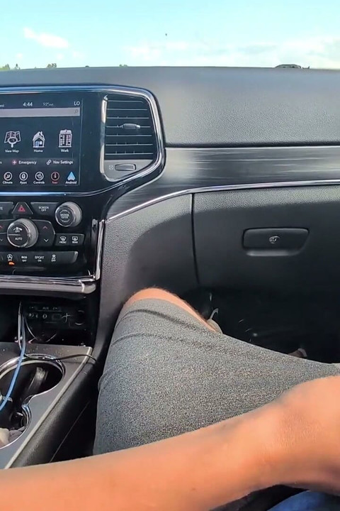 Cumshot All Over Car From Handjob