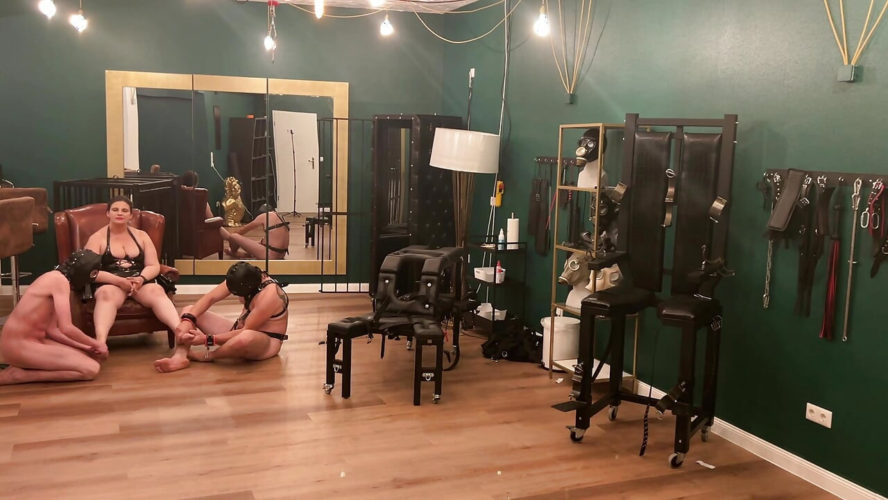 Fétiche, lofts avec mes 2 esclaves, partie 4-4