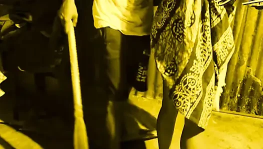 Sexy Cleaning Hot Bhabi Uses Her Amazing Big Boobs To Devar with big cock To Fuck Her