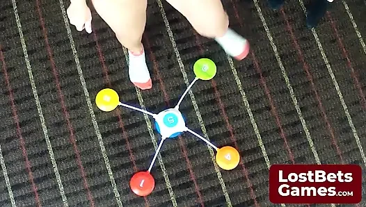 The Horny Lesbians Playing a Strip Pod Stomp Game
