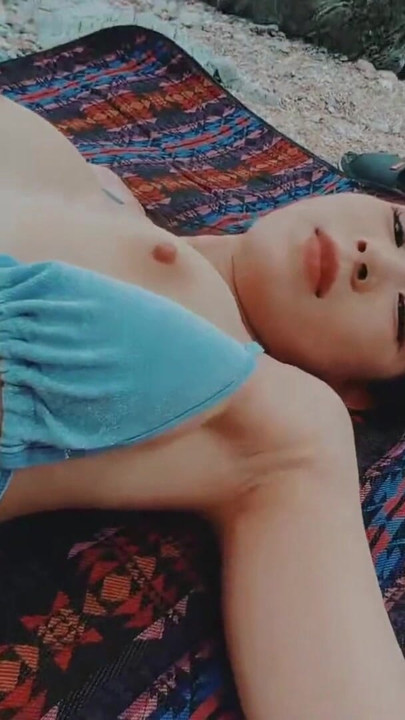 ModelMedia Asia - Having public sex with girlfriend in a bikini by the beach | Clip 2