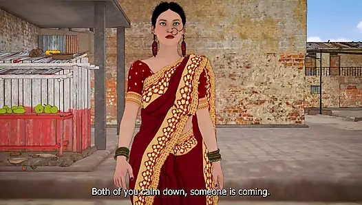 Dhongi baba hintli kadının amının susuzluğunu aşramda sikerek gideriyor