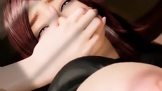 Beautiful girl cheats on her husband and sex with her boyfriend in his room