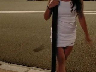 Street pole dancing