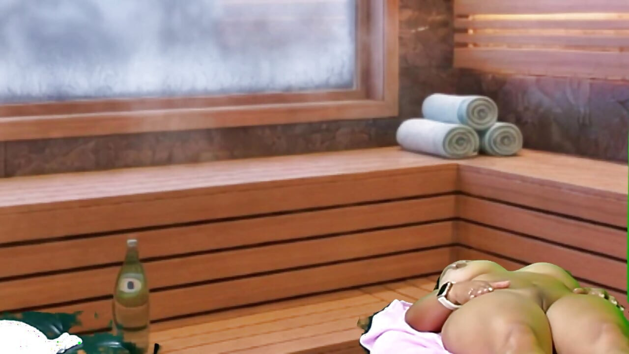 Hot Sauna Delight with Garabas and Olga