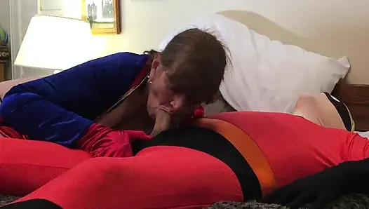 Granny Carmen's Champion Cocksucking Cosplay Cavalcade Compilation 11920COMP